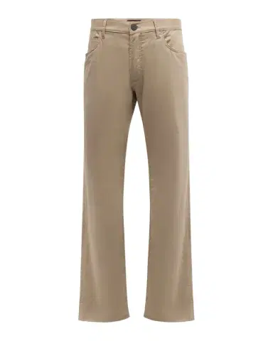 Giorgio Armani Men's Cotton-Silk Stretch Pants | Thumbnail 1