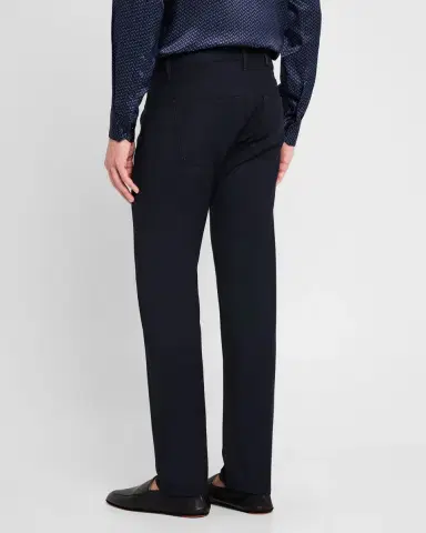 Giorgio Armani Men's Wool 5-Pocket Pants | Thumbnail 2 Giorgio Armani Men's Wool 5-Pocket Pants | Thumbnail 2