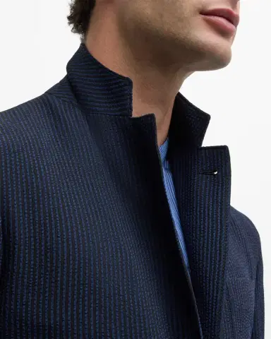 Giorgio Armani Men's Pinstripe Seersucker Sport Coat | Thumbnail 7