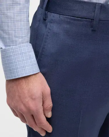Giorgio Armani Men's Wool Twill Dress Trousers | Thumbnail 7 Giorgio Armani Men's Wool Twill Dress Trousers | Thumbnail 7
