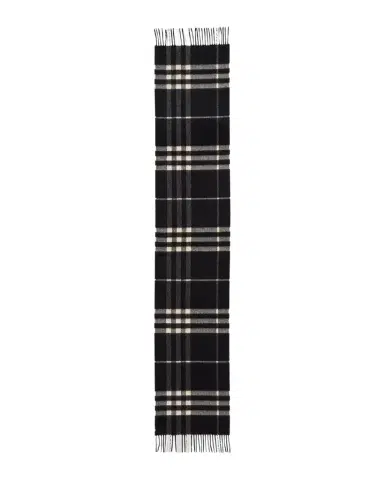 Burberry Men 's Giant Check Cashmere Scarf | Thumbnail 1