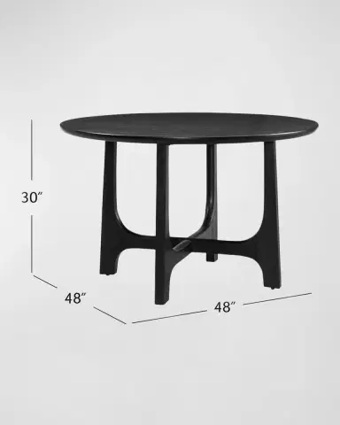Katherine Noble by BMC Dunnigan Round Dining Table | Thumbnail 4 Katherine Noble by BMC Dunnigan Round Dining Table | Thumbnail 4