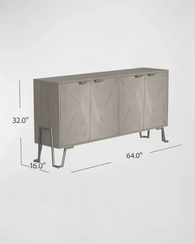 Katherine Noble by BMC Cooper 3-Door Credenza | Thumbnail 4 Katherine Noble by BMC Cooper 3-Door Credenza | Thumbnail 4