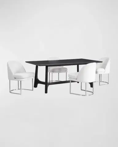 Katherine Noble by BMC Dunnigan Dining Table, 76" | Thumbnail 4 Katherine Noble by BMC Dunnigan Dining Table, 76" | Thumbnail 4