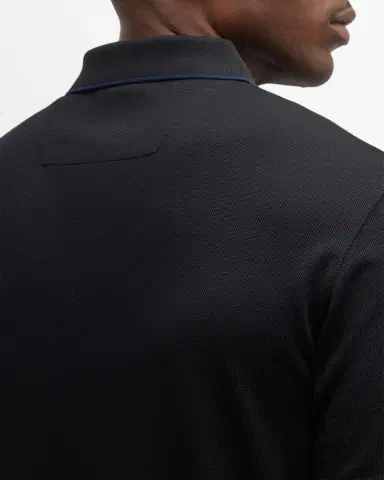 Giorgio Armani Men 's Tipped Polo Shirt | Thumbnail 4
