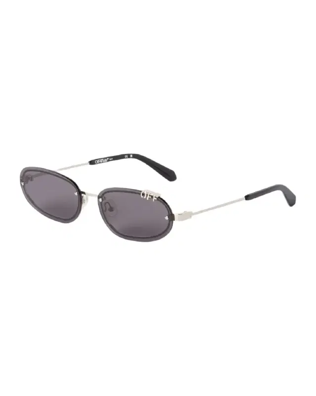 Men 's Miami Metal and Acetate Oval Sunglasses