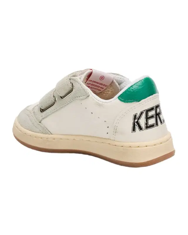 Kid 's Ballstar Low-Top Leather Sneakers, Baby/Toddlers