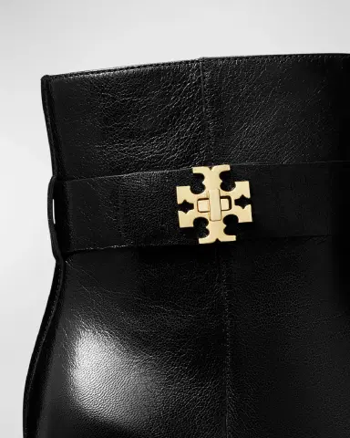 Tory Burch T-Lock Heeled Leather Ankle Boots | Thumbnail 3 Tory Burch T-Lock Heeled Leather Ankle Boots | Thumbnail 3