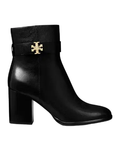 Tory Burch T-Lock Heeled Leather Ankle Boots | Thumbnail 1 Tory Burch T-Lock Heeled Leather Ankle Boots | Thumbnail 1