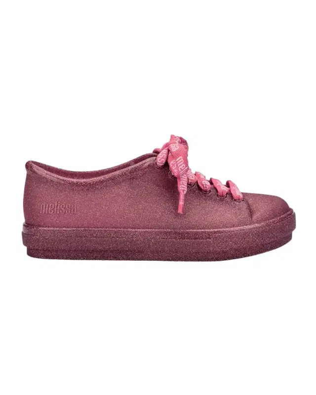 Girl 's Sneakers W/ Branded Laces, Baby/Kids