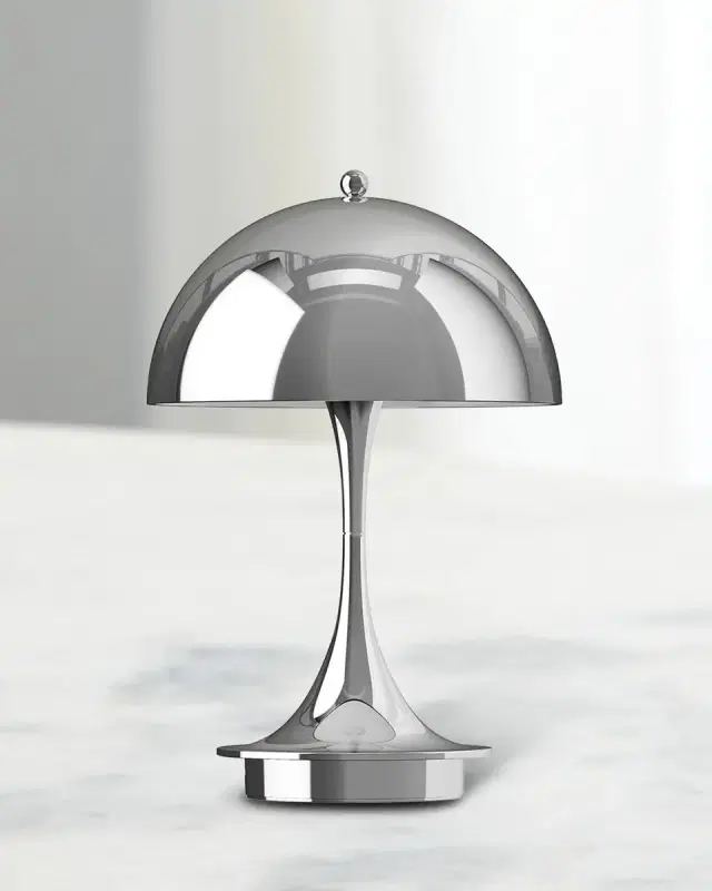 Louis Poulsen Panthella Portable Metal Table Lamp, 10"
