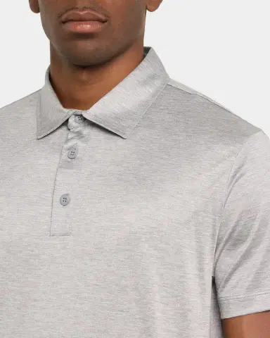 Giorgio Armani Men's Solid Jersey Polo Shirt | Thumbnail 5