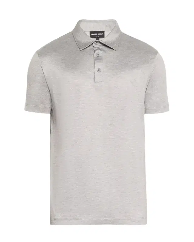 Men 's Solid Jersey Polo Shirt