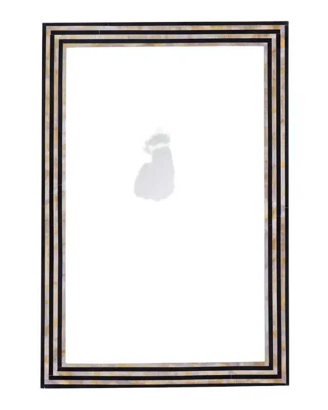Katherine Noble by BMC Stepford 44" Bone & Resin Wall Mirror