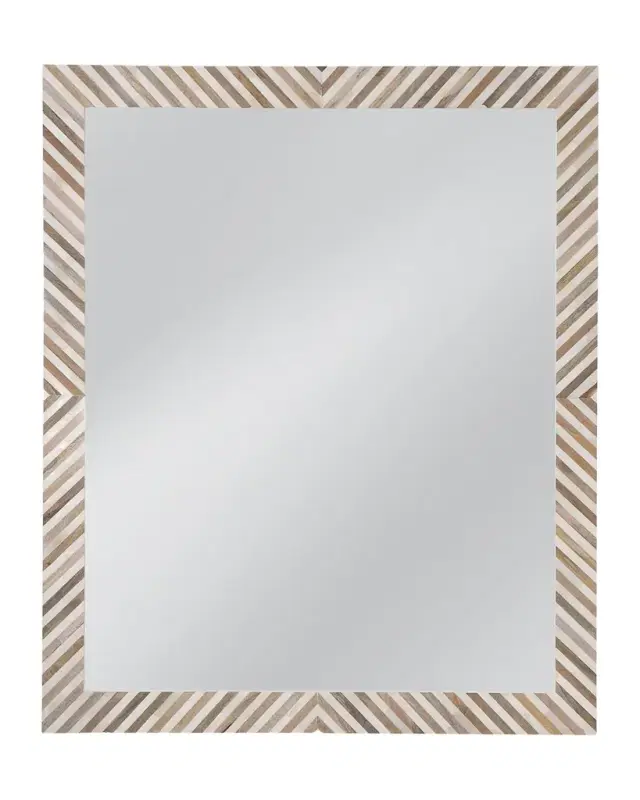 Katherine Noble by BMC Karl 48" Wood & Resin Wall Mirror
