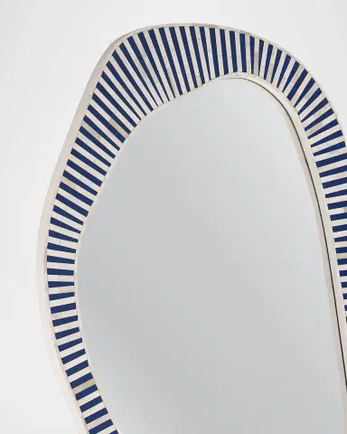 Katherine Noble by BMC Rhodes 60" Bone Wall Mirror | Thumbnail 4