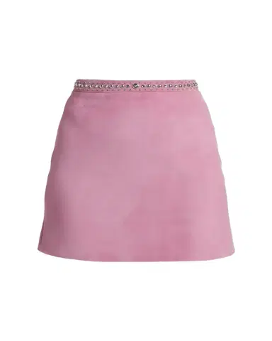 Versace Embellished Lamb Suede Mini Skirt | Thumbnail 1 Versace Embellished Lamb Suede Mini Skirt | Thumbnail 1