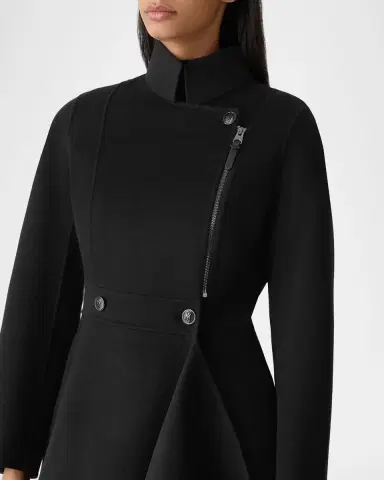 Mackage Annia Wool Flared Wrap Coat | Thumbnail 5 Mackage Annia Wool Flared Wrap Coat | Thumbnail 5