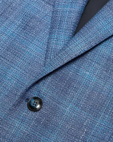 Giorgio Armani Men's Wool-Blend Plaid Sport Coat | Thumbnail 7 Giorgio Armani Men's Wool-Blend Plaid Sport Coat | Thumbnail 7