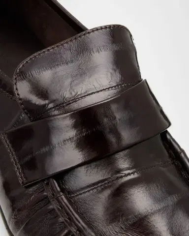 THE ROW 25mm Soft Eelskin Leather Loafers | Thumbnail 6
