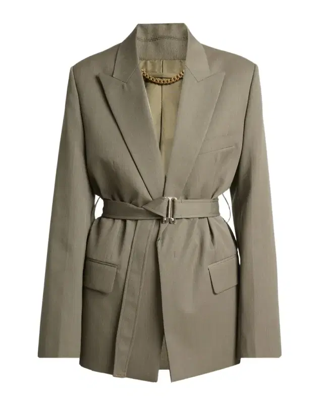 Belted Tailored Jacket