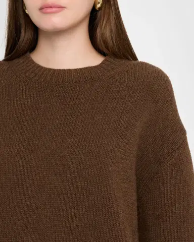 Nili Lotan Haisley Wool Crewneck Sweater | Thumbnail 5 Nili Lotan Haisley Wool Crewneck Sweater | Thumbnail 5