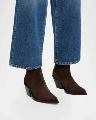 Paris Texas Dallas Suede Ankle Boots | Thumbnail 2
