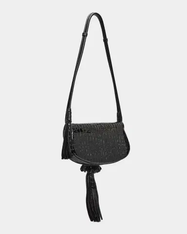 Ulla Johnson Paloma Tassel Croc-Embossed Leather Convertible Shoulder Bag | Thumbnail 3 Ulla Johnson Paloma Tassel Croc-Embossed Leather Convertible Shoulder Bag | Thumbnail 3