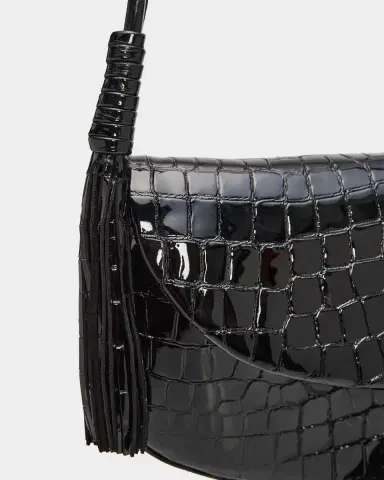 Ulla Johnson Paloma Tassel Croc-Embossed Leather Convertible Shoulder Bag | Thumbnail 5 Ulla Johnson Paloma Tassel Croc-Embossed Leather Convertible Shoulder Bag | Thumbnail 5