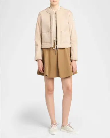 Moncler Buis Shearling Down Jacket | Thumbnail 2 Moncler Buis Shearling Down Jacket | Thumbnail 2