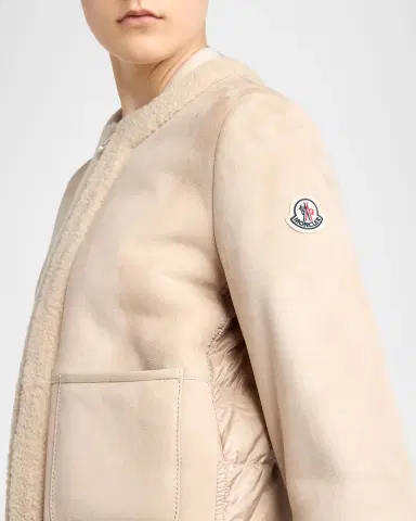 Moncler Buis Shearling Down Jacket | Thumbnail 5 Moncler Buis Shearling Down Jacket | Thumbnail 5