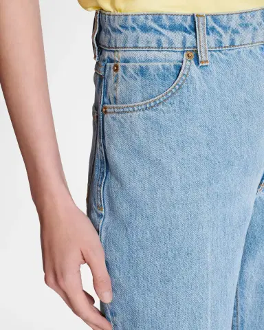 Balmain High-Waisted Flared Denim Jeans | Thumbnail 7
