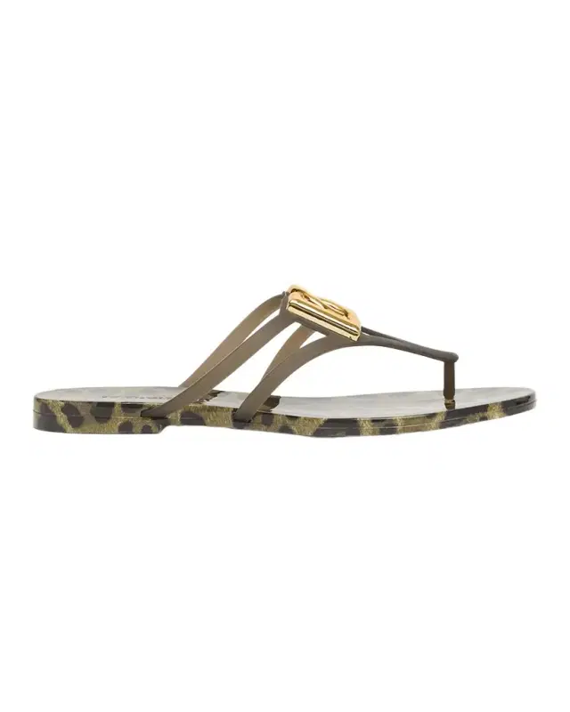 DG Jelly Flat Thong Sandals