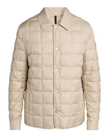 Moncler Men's Castellana Square-Quilted Down Shirt Jacket | Thumbnail 1
