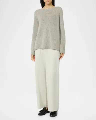 Max Mara Wool & Cashmere Crewneck Sweater | Thumbnail 2