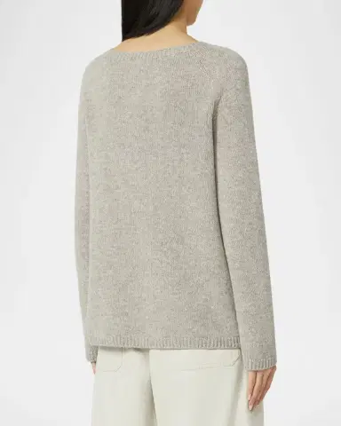 Max Mara Wool & Cashmere Crewneck Sweater | Thumbnail 3