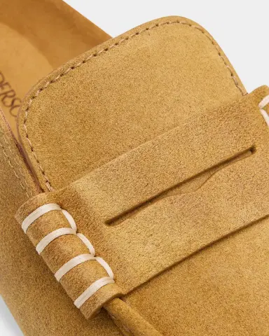 JW Anderson Suede Stitch Loafer Mules | Thumbnail 4 JW Anderson Suede Stitch Loafer Mules | Thumbnail 4