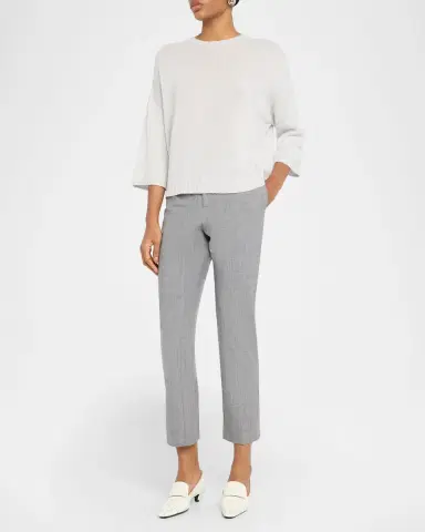 Fabiana Filippi 3/4-Sleeve Shimmer Knit Sweater | Thumbnail 2 Fabiana Filippi 3/4-Sleeve Shimmer Knit Sweater | Thumbnail 2