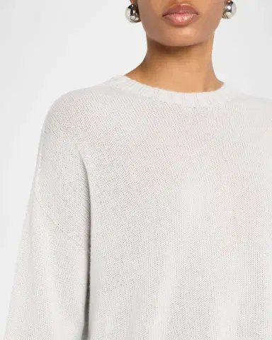 Fabiana Filippi 3/4-Sleeve Shimmer Knit Sweater | Thumbnail 5 Fabiana Filippi 3/4-Sleeve Shimmer Knit Sweater | Thumbnail 5