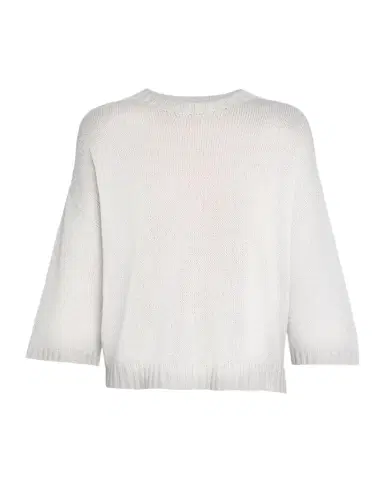 Fabiana Filippi 3/4-Sleeve Shimmer Knit Sweater | Thumbnail 1 Fabiana Filippi 3/4-Sleeve Shimmer Knit Sweater | Thumbnail 1