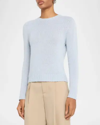 Fabiana Filippi Crewneck Shimmer Knit Sweater | Thumbnail 4 Fabiana Filippi Crewneck Shimmer Knit Sweater | Thumbnail 4