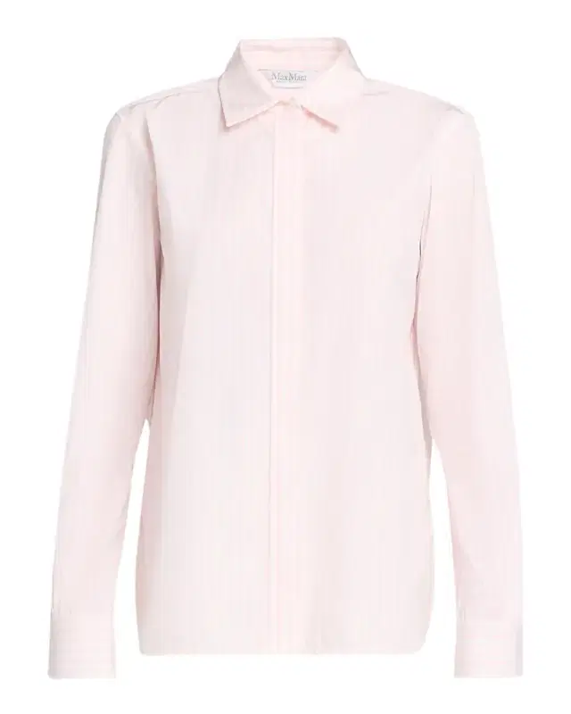 Max Mara Striped Cotton Button-Down Shirt