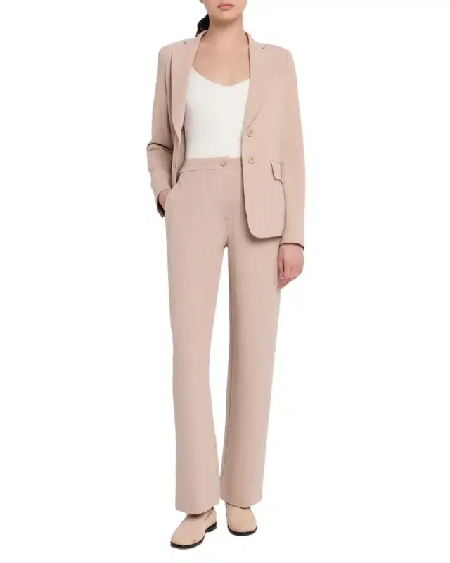 Emporio Armani Chevron Stretch Jersey Trousers