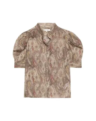 Frame The Paisley Gillian Blouse | Thumbnail 1 Frame The Paisley Gillian Blouse | Thumbnail 1