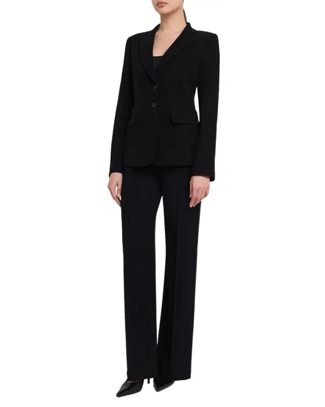 Emporio Armani Chevron Stretch Jersey Jacket