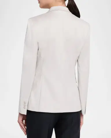 Emporio Armani Cotton Couture Single-Button Blazer | Thumbnail 2 Emporio Armani Cotton Couture Single-Button Blazer | Thumbnail 2