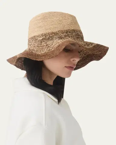 Eugenia Kim Lourdes Ombré Raffia Hat | Thumbnail 4