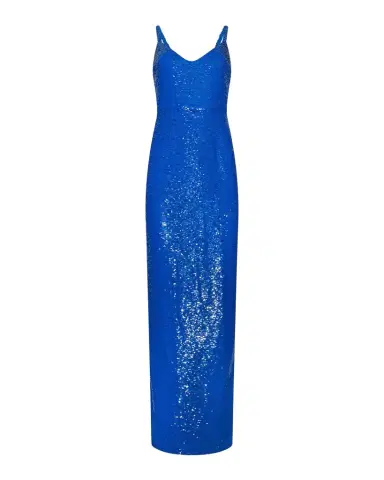 L'Agence Karma Sequined Sleeveless Maxi Dress | Thumbnail 1