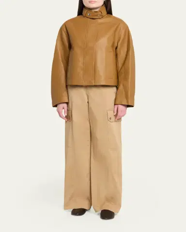 A.L.C. Hudson Leather Jacket | Thumbnail 2 A.L.C. Hudson Leather Jacket | Thumbnail 2