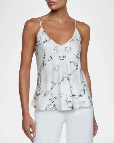 L'Agence Lexi Chain Silk Camisole | Thumbnail 4